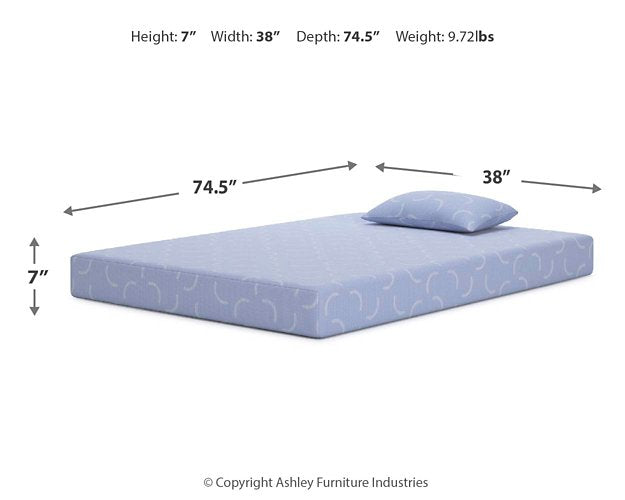 iKidz Ocean Mattress and Pillow - Atchison Furniture Company (Atchison, KS)