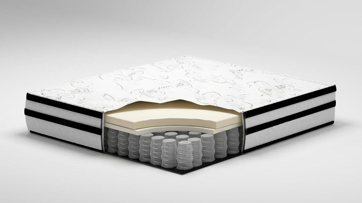Chime 10 Inch Hybrid 10 Inch Mattress and Pillow - Atchison Furniture Company (Atchison, KS)