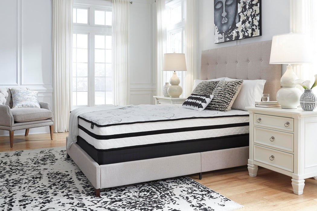 Chime 10 Inch Hybrid 10 Inch Mattress and Pillow - Atchison Furniture Company (Atchison, KS)
