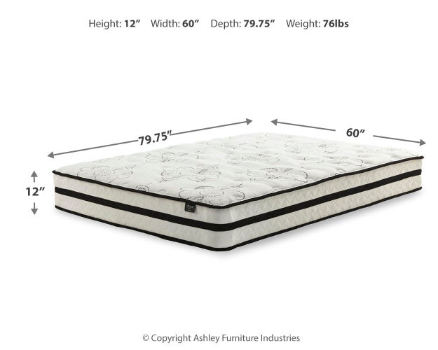 Chime 12 Inch Hybrid Mattress in a Box - Atchison Furniture Company (Atchison, KS)