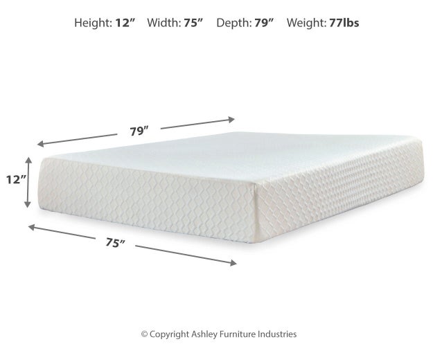 Chime 12 Inch Memory Foam Mattress in a Box - Atchison Furniture Company (Atchison, KS)