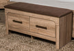 Kinlanni Bedroom Storage Bench - Atchison Furniture Company (Atchison, KS)