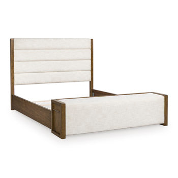 Baskinger Upholstered Storage Bed - Atchison Furniture Company (Atchison, KS)