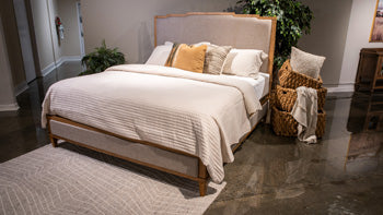 Sharlance Upholstered Bed - Atchison Furniture Company (Atchison, KS)