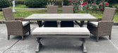 Laguna Heights Outdoor Dining Table - Atchison Furniture Company (Atchison, KS)