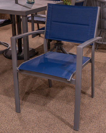 Rocky Creek Outdoor Sling Arm Chair (Set of 4) - Atchison Furniture Company (Atchison, KS)