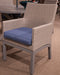 Half Moon Beach Outdoor Arm Chair with Cushion (Set of 2) - Atchison Furniture Company (Atchison, KS)