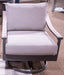 Ocean Beach Outdoor Swivel Lounge with Cushion - Atchison Furniture Company (Atchison, KS)
