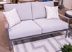 Ocean Beach Outdoor Loveseat with Cushion - Atchison Furniture Company (Atchison, KS)