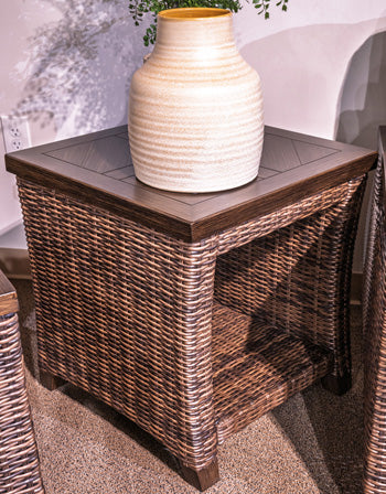 Monterey Point Outdoor End Table - Atchison Furniture Company (Atchison, KS)