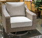 Laguna Heights Swivel Lounge with Cushion - Atchison Furniture Company (Atchison, KS)