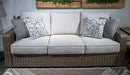 Laguna Heights Outdoor Sofa with Cushion - Atchison Furniture Company (Atchison, KS)