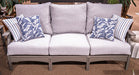 Cove Beach Outdoor Sofa with Cushion - Atchison Furniture Company (Atchison, KS)