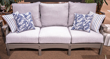 Cove Beach Outdoor Sofa with Cushion - Atchison Furniture Company (Atchison, KS)
