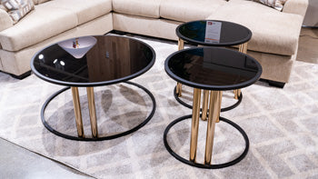 Hannerly Table (Set of 3) - Atchison Furniture Company (Atchison, KS)