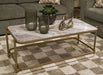 Manor Stone Coffee Table - Atchison Furniture Company (Atchison, KS)