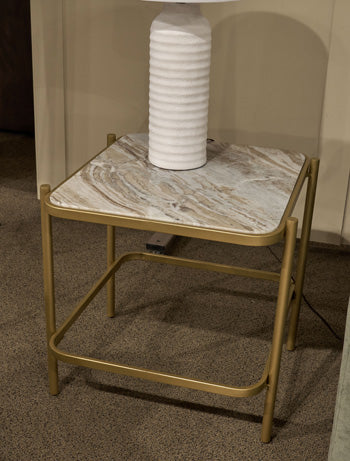 Manor Stone End Table - Atchison Furniture Company (Atchison, KS)