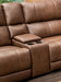 Bleckley Power Reclining Sectional Loveseat with Console - Atchison Furniture Company (Atchison, KS)