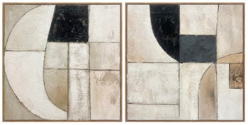 Bexlen Wall Art (Set of 2) - Atchison Furniture Company (Atchison, KS)