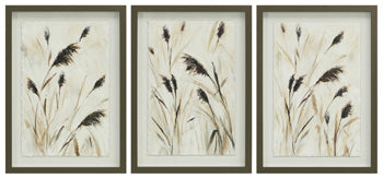 Honslow Wall Art (Set of 3) - Atchison Furniture Company (Atchison, KS)