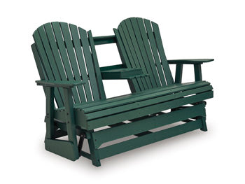 Shell Beach Outdoor Loveseat Glider - Atchison Furniture Company (Atchison, KS)