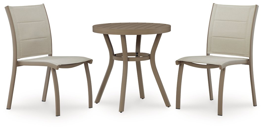 Mission Beach Outdoor Table and 2 Chairs - Atchison Furniture Company (Atchison, KS)