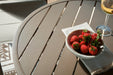 Mission Beach Outdoor Table and 2 Chairs - Atchison Furniture Company (Atchison, KS)