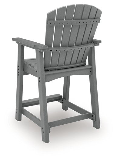 Sanctuary Beach Outdoor Counter Height Bar Stool (Set of 2) - Atchison Furniture Company (Atchison, KS)