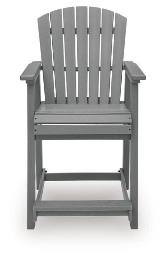 Sanctuary Beach Outdoor Counter Height Bar Stool (Set of 2) - Atchison Furniture Company (Atchison, KS)