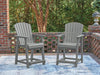 Sanctuary Beach Outdoor Counter Height Bar Stool (Set of 2) - Atchison Furniture Company (Atchison, KS)