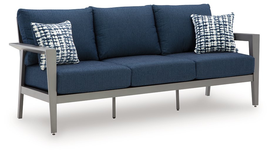 Gali Outdoor Sofa/Chairs/Table Set (Set of 4) - Atchison Furniture Company (Atchison, KS)