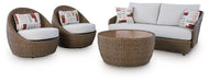 Double Point Outdoor Seating Set - Atchison Furniture Company (Atchison, KS)