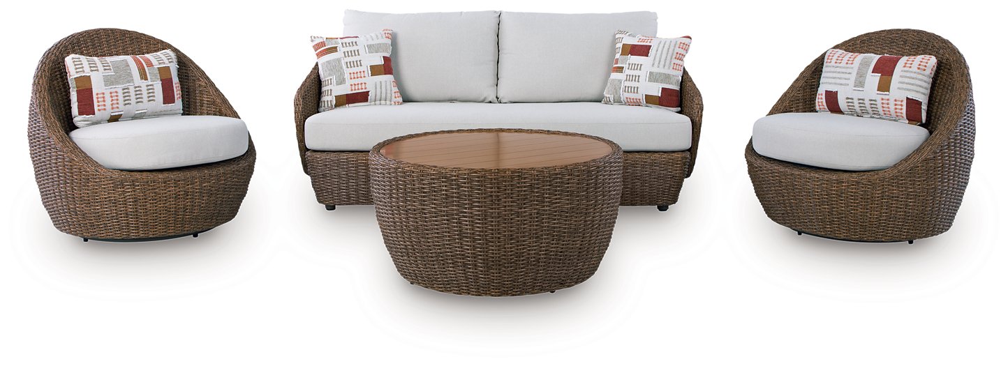 Double Point Outdoor Seating Set - Atchison Furniture Company (Atchison, KS)