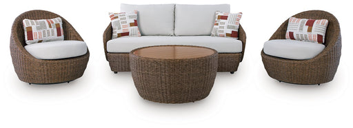 Double Point Outdoor Seating Set - Atchison Furniture Company (Atchison, KS)
