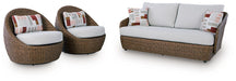 Double Point Outdoor Seating Set - Atchison Furniture Company (Atchison, KS)