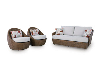 Double Point Outdoor Seating Set - Atchison Furniture Company (Atchison, KS)