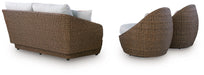 Double Point Outdoor Seating Set - Atchison Furniture Company (Atchison, KS)