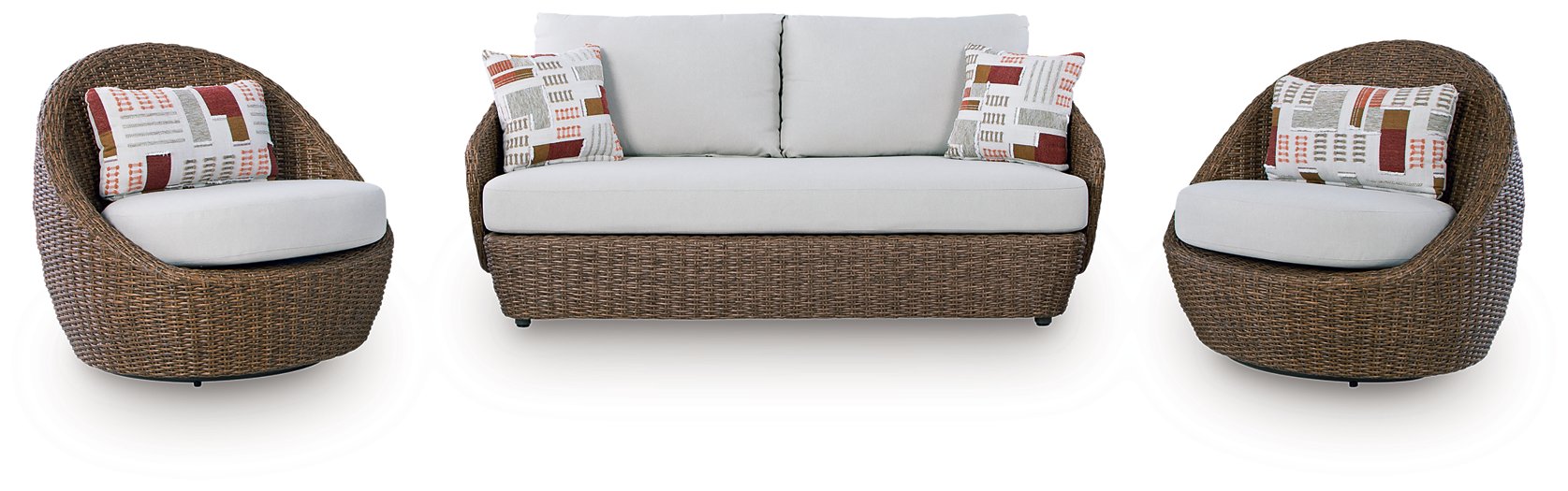 Double Point Outdoor Seating Set - Atchison Furniture Company (Atchison, KS)
