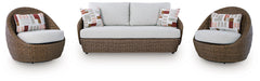 Double Point Outdoor Seating Set - Atchison Furniture Company (Atchison, KS)
