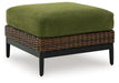 Horizon Hall Outdoor Ottoman with Cushion - Atchison Furniture Company (Atchison, KS)