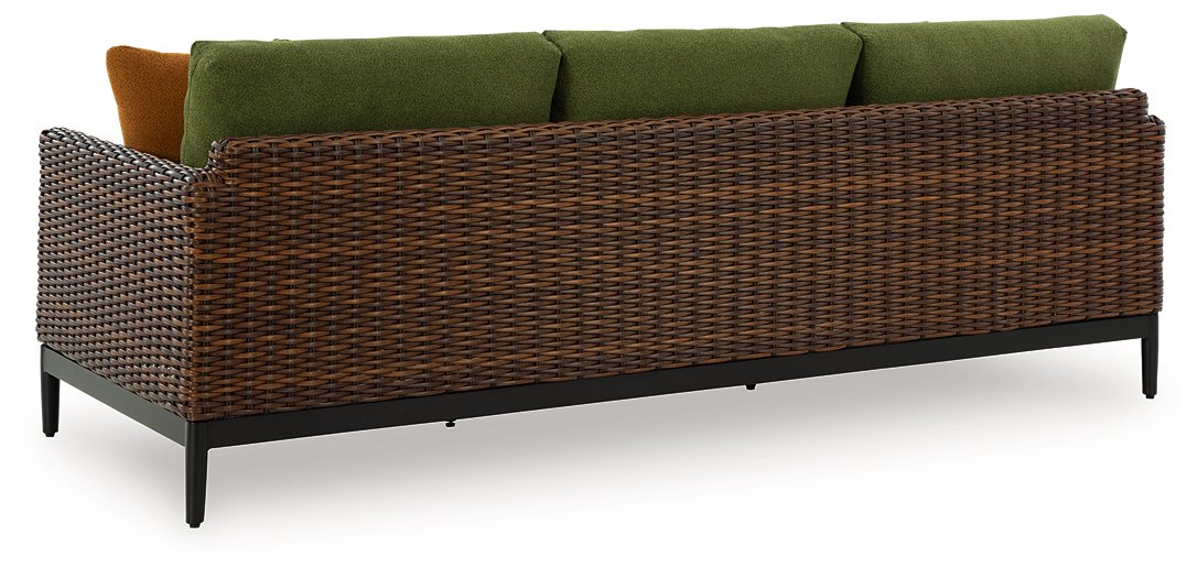 Horizon Hall Outdoor Sofa with Cushion - Atchison Furniture Company (Atchison, KS)