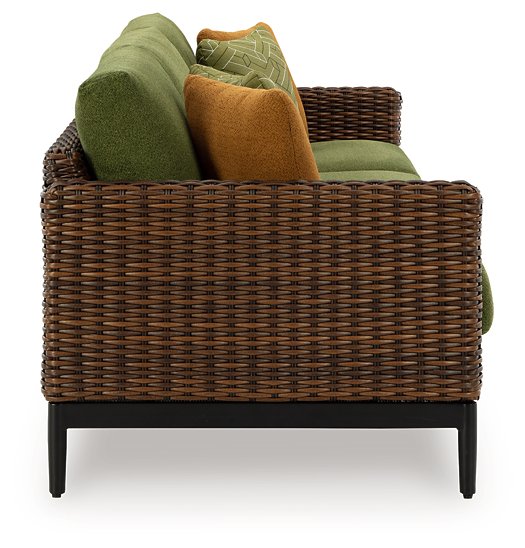 Horizon Hall Outdoor Sofa with Cushion - Atchison Furniture Company (Atchison, KS)