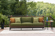 Horizon Hall Outdoor Sofa with Cushion - Atchison Furniture Company (Atchison, KS)