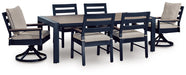 East Beach Outdoor Dining Set - Atchison Furniture Company (Atchison, KS)