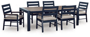 East Beach Outdoor Dining Set - Atchison Furniture Company (Atchison, KS)