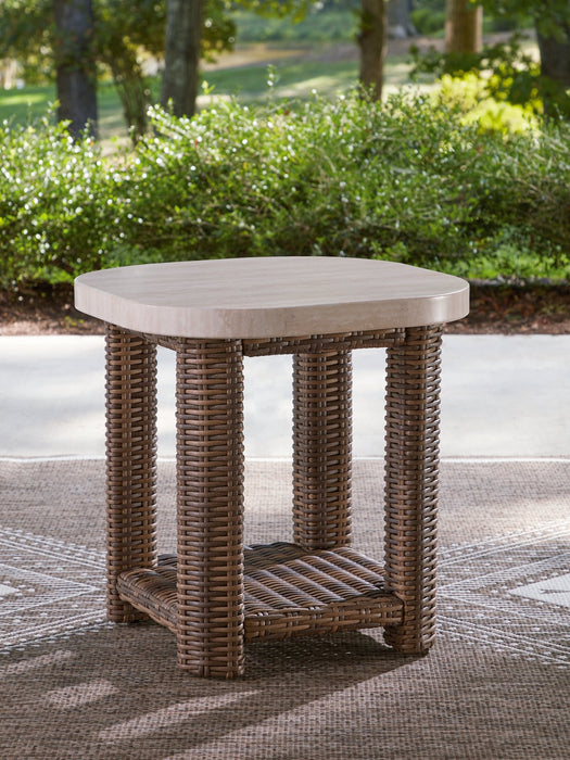 Dolan Creek Outdoor End Table - Atchison Furniture Company (Atchison, KS)