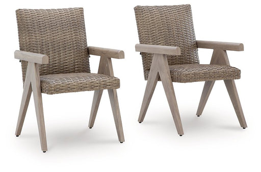Cliff Trails Outdoor Arm Chair (Set of 2) - Atchison Furniture Company (Atchison, KS)