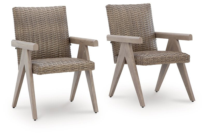 Cliff Trails Outdoor Arm Chair (Set of 2) - Atchison Furniture Company (Atchison, KS)