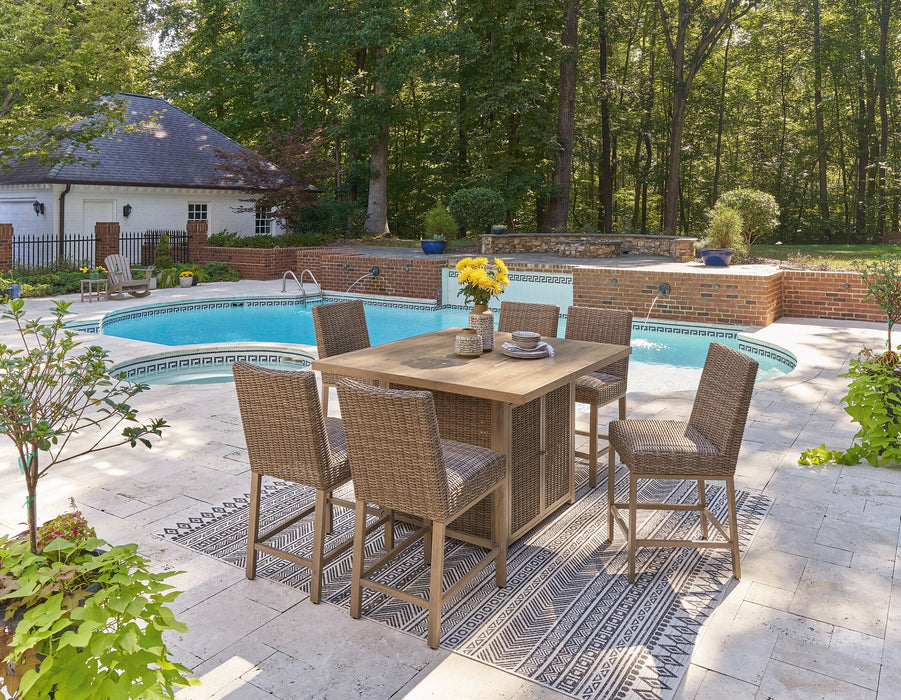 Walton Bridge Outdoor Dining Set - Atchison Furniture Company (Atchison, KS)