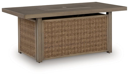 Laguna Heights Outdoor Fire Pit Table - Atchison Furniture Company (Atchison, KS)